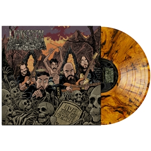 UNDEATH - LIVE...FROM THE GRAVE (LTD. TIGER STYLE VINYL)